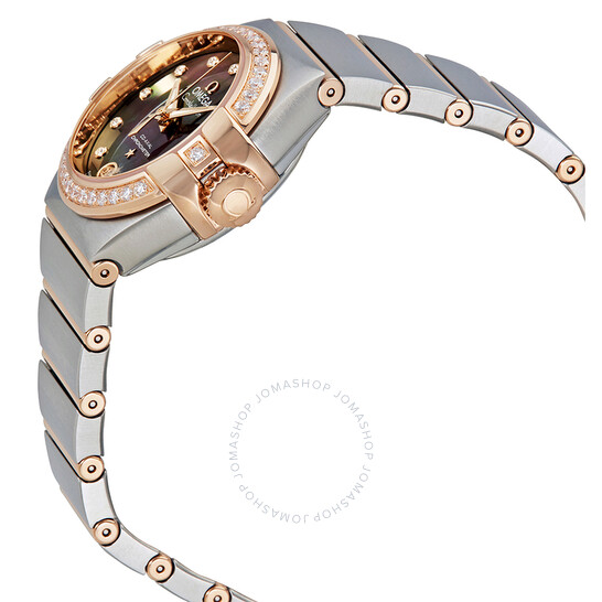 Omega Constellation Automatic Tahiti Mother of Pearl Dial Ladies Watch 123.25.27.20.57.006