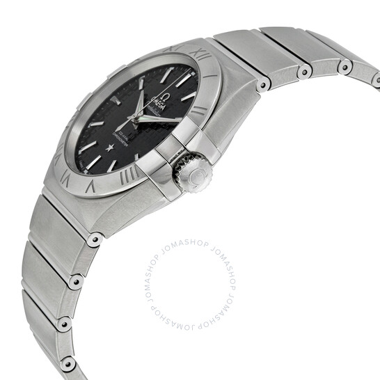 Omega Constellation Black Dial Stainless Steel Men's Watch 123.10.38.21.01.002