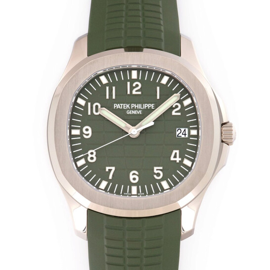 Patek Philippe Aquanaut Automatic Green Dial Men’s Watch 5168G-010