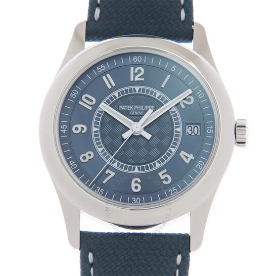 Patek Philippe “New Manufacture” Calatrava Automatic Blue Dial Men’s Watch 6007A-001