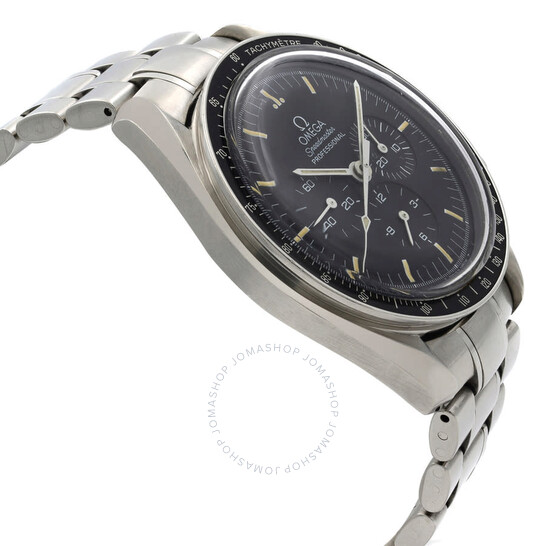 Pre-owned Omega Speedmaster Moonwatch Chronograph Hand Wind Black Dial Men's Watch 3590.50.00