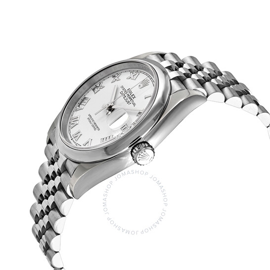 Pre-owned Rolex Datejust Automatic Chronometer White Dial Men's Watch 126200WRJ