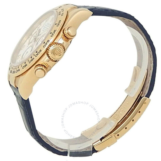 Pre-owned Rolex Daytona Chronograph Automatic Chronometer Diamond White Dial Men’s Watch 116518