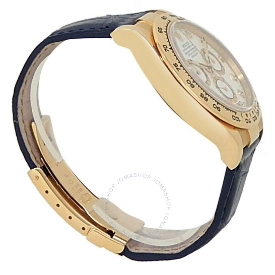 Pre-owned Rolex Daytona Chronograph Automatic Chronometer Diamond White Dial Men's Watch 116518
